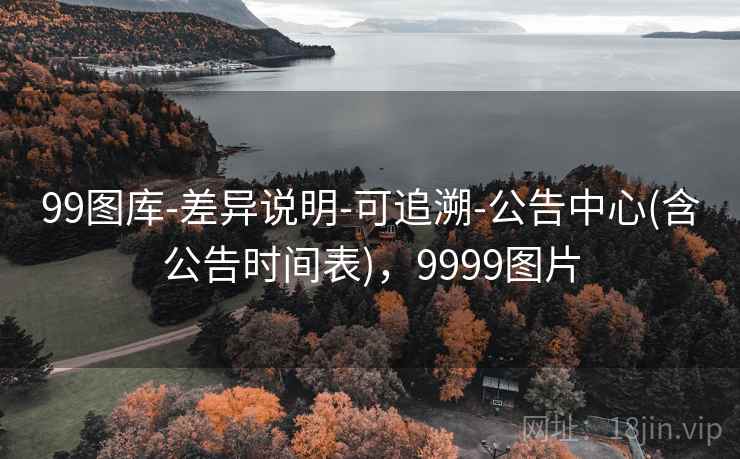 99图库-差异说明-可追溯-公告中心(含公告时间表)，9999图片